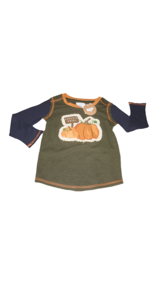 Mudpie LS shirt 12/18M