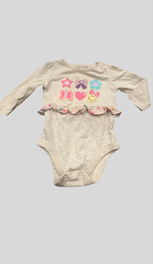 Embroidered Bodysuit 6/9M