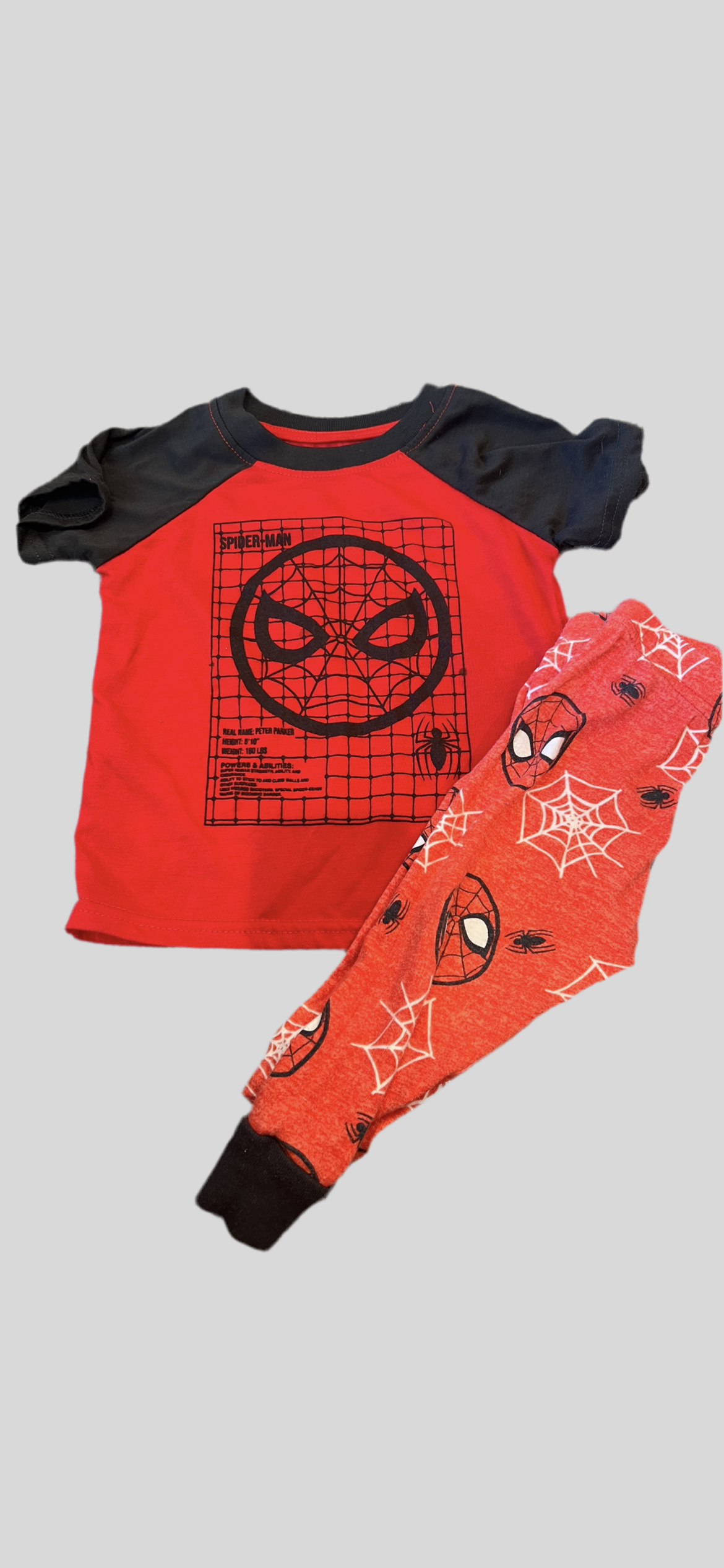 Spidey pjs 18M